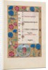 Hours of Queen Isabella the Catholic, Queen of Spain: Fol. 11v, October, c. 1500 by Master of the First Prayerbook of Maximillian