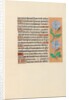 Hours of Queen Isabella the Catholic, Queen of Spain: Fol. 120r, c. 1500 by Master of the First Prayerbook of Maximillian