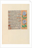 Hours of Queen Isabella the Catholic, Queen of Spain: Fol. 120r, c. 1500 by Master of the First Prayerbook of Maximillian