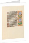 Hours of Queen Isabella the Catholic, Queen of Spain: Fol. 120r, c. 1500 by Master of the First Prayerbook of Maximillian