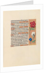 Hours of Queen Isabella the Catholic, Queen of Spain: Fol. 124r, c. 1500 by Master of the First Prayerbook of Maximillian