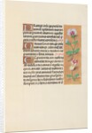 Hours of Queen Isabella the Catholic, Queen of Spain: Fol. 125r, c. 1500 by Master of the First Prayerbook of Maximillian