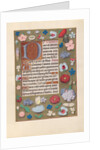 Hours of Queen Isabella the Catholic, Queen of Spain: Fol. 127r, c. 1500 by Master of the First Prayerbook of Maximillian
