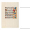 Hours of Queen Isabella the Catholic, Queen of Spain: Fol. 128r, c. 1500 by Master of the First Prayerbook of Maximillian