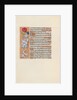 Hours of Queen Isabella the Catholic, Queen of Spain: Fol. 133v, c. 1500 by Master of the First Prayerbook of Maximillian
