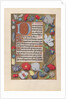 Hours of Queen Isabella the Catholic, Queen of Spain: Fol. 137r, c. 1500 by Master of the First Prayerbook of Maximillian
