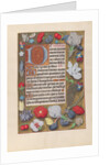 Hours of Queen Isabella the Catholic, Queen of Spain: Fol. 137r, c. 1500 by Master of the First Prayerbook of Maximillian