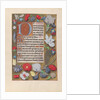 Hours of Queen Isabella the Catholic, Queen of Spain: Fol. 137r, c. 1500 by Master of the First Prayerbook of Maximillian