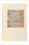 Hours of Queen Isabella the Catholic, Queen of Spain: Fol. 139r, c. 1500 by Master of the First Prayerbook of Maximillian
