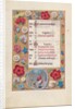 Hours of Queen Isabella the Catholic, Queen of Spain: Fol. 13v, December, c. 1500 by Master of the First Prayerbook of Maximillian