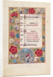 Hours of Queen Isabella the Catholic, Queen of Spain: Fol. 13v, December, c. 1500 by Master of the First Prayerbook of Maximillian