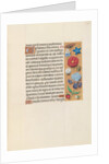 Hours of Queen Isabella the Catholic, Queen of Spain: Fol. 140r, c. 1500 by Master of the First Prayerbook of Maximillian