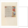 Hours of Queen Isabella the Catholic, Queen of Spain: Fol. 140r, c. 1500 by Master of the First Prayerbook of Maximillian