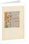 Hours of Queen Isabella the Catholic, Queen of Spain: Fol. 143v, c. 1500 by Master of the First Prayerbook of Maximillian