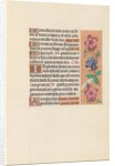 Hours of Queen Isabella the Catholic, Queen of Spain: Fol. 144r, c. 1500 by Master of the First Prayerbook of Maximillian