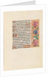 Hours of Queen Isabella the Catholic, Queen of Spain: Fol. 144r, c. 1500 by Master of the First Prayerbook of Maximillian