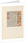 Hours of Queen Isabella the Catholic, Queen of Spain: Fol. 145r, c. 1500 by Master of the First Prayerbook of Maximillian