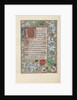Hours of Queen Isabella the Catholic, Queen of Spain: Fol. 147r, c. 1500 by Master of the First Prayerbook of Maximillian