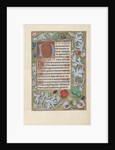 Hours of Queen Isabella the Catholic, Queen of Spain: Fol. 147r, c. 1500 by Master of the First Prayerbook of Maximillian