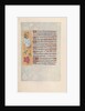 Hours of Queen Isabella the Catholic, Queen of Spain: Fol. 147v, c. 1500 by Master of the First Prayerbook of Maximillian