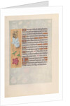 Hours of Queen Isabella the Catholic, Queen of Spain: Fol. 147v, c. 1500 by Master of the First Prayerbook of Maximillian