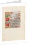 Hours of Queen Isabella the Catholic, Queen of Spain: Fol. 148v, c. 1500 by Master of the First Prayerbook of Maximillian