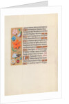 Hours of Queen Isabella the Catholic, Queen of Spain: Fol. 149v, c. 1500 by Master of the First Prayerbook of Maximillian