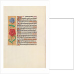 Hours of Queen Isabella the Catholic, Queen of Spain: Fol. 151v, c. 1500 by Master of the First Prayerbook of Maximillian