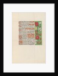 Hours of Queen Isabella the Catholic, Queen of Spain: Fol. 152r, c. 1500 by Master of the First Prayerbook of Maximillian