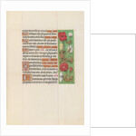 Hours of Queen Isabella the Catholic, Queen of Spain: Fol. 152r, c. 1500 by Master of the First Prayerbook of Maximillian