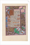 Hours of Queen Isabella the Catholic, Queen of Spain: Fol. 155r, c. 1500 by Master of the First Prayerbook of Maximillian