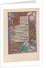 Hours of Queen Isabella the Catholic, Queen of Spain: Fol. 155r, c. 1500 by Master of the First Prayerbook of Maximillian