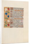 Hours of Queen Isabella the Catholic, Queen of Spain: Fol. 156v, c. 1500 by Master of the First Prayerbook of Maximillian