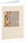 Hours of Queen Isabella the Catholic, Queen of Spain: Fol. 156v, c. 1500 by Master of the First Prayerbook of Maximillian