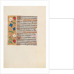 Hours of Queen Isabella the Catholic, Queen of Spain: Fol. 156v, c. 1500 by Master of the First Prayerbook of Maximillian