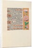 Hours of Queen Isabella the Catholic, Queen of Spain: Fol. 157r, c. 1500 by Master of the First Prayerbook of Maximillian