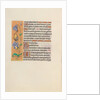 Hours of Queen Isabella the Catholic, Queen of Spain: Fol. 157v, c. 1500 by Master of the First Prayerbook of Maximillian