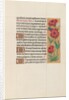 Hours of Queen Isabella the Catholic, Queen of Spain: Fol. 158r, c. 1500 by Master of the First Prayerbook of Maximillian