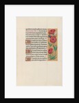 Hours of Queen Isabella the Catholic, Queen of Spain: Fol. 158r, c. 1500 by Master of the First Prayerbook of Maximillian