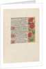 Hours of Queen Isabella the Catholic, Queen of Spain: Fol. 158r, c. 1500 by Master of the First Prayerbook of Maximillian