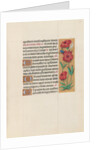 Hours of Queen Isabella the Catholic, Queen of Spain: Fol. 158r, c. 1500 by Master of the First Prayerbook of Maximillian