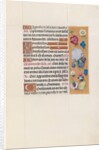Hours of Queen Isabella the Catholic, Queen of Spain: Fol. 161r, c. 1500 by Master of the First Prayerbook of Maximillian
