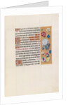 Hours of Queen Isabella the Catholic, Queen of Spain: Fol. 161r, c. 1500 by Master of the First Prayerbook of Maximillian