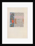 Hours of Queen Isabella the Catholic, Queen of Spain: Fol. 161v, c. 1500 by Master of the First Prayerbook of Maximillian