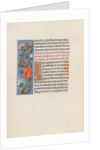 Hours of Queen Isabella the Catholic, Queen of Spain: Fol. 161v, c. 1500 by Master of the First Prayerbook of Maximillian