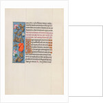 Hours of Queen Isabella the Catholic, Queen of Spain: Fol. 161v, c. 1500 by Master of the First Prayerbook of Maximillian