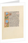 Hours of Queen Isabella the Catholic, Queen of Spain: Fol. 163v, c. 1500 by Master of the First Prayerbook of Maximillian
