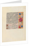 Hours of Queen Isabella the Catholic, Queen of Spain: Fol. 164r, c. 1500 by Master of the First Prayerbook of Maximillian