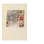 Hours of Queen Isabella the Catholic, Queen of Spain: Fol. 164r, c. 1500 by Master of the First Prayerbook of Maximillian