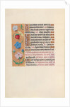 Hours of Queen Isabella the Catholic, Queen of Spain: Fol. 164v, c. 1500 by Master of the First Prayerbook of Maximillian
